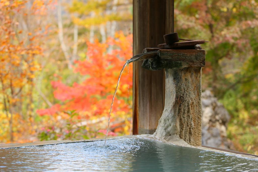 Konashi No Yu Sasaya Hotel Matsumoto Bagian luar foto