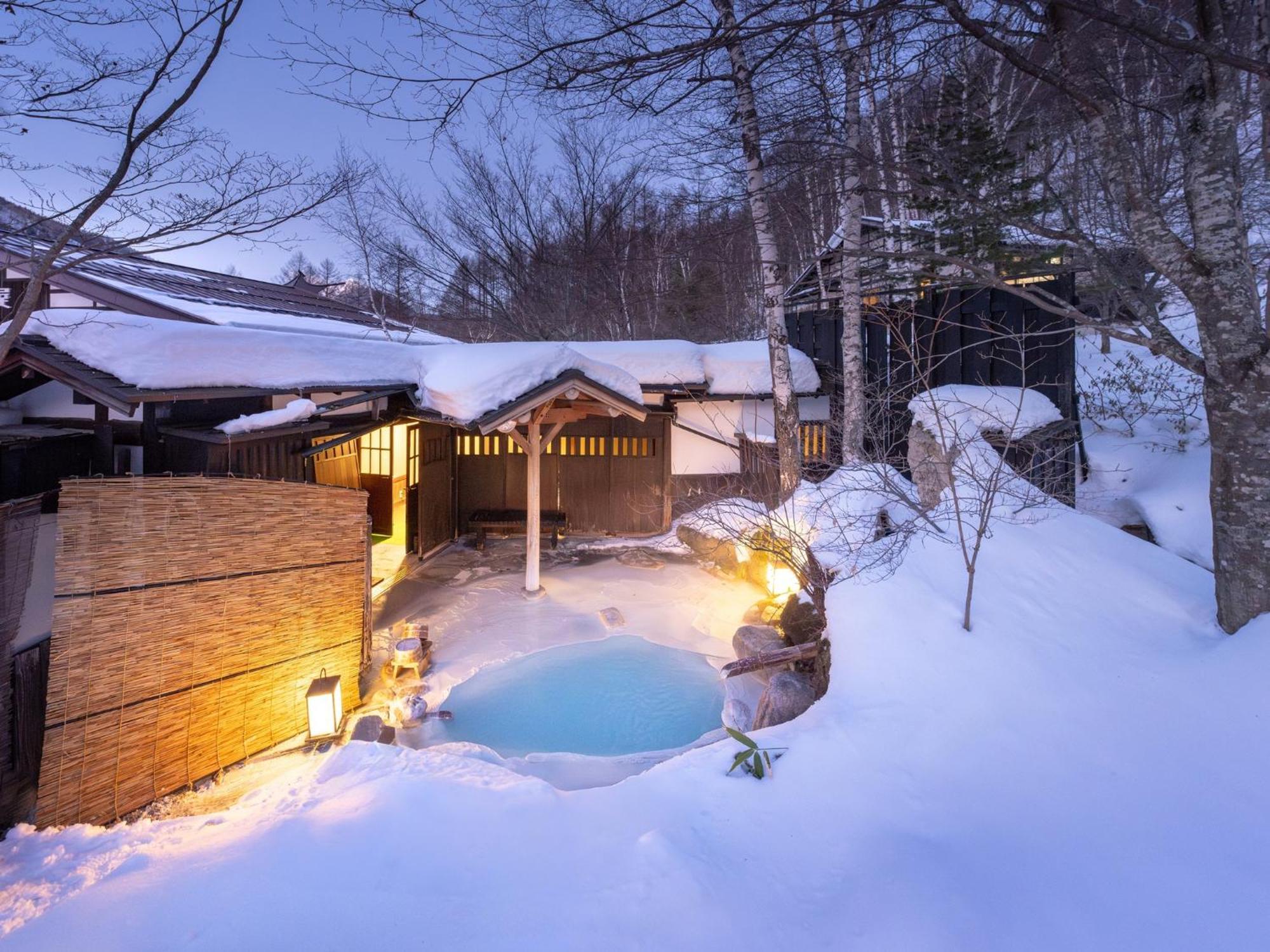 Konashi No Yu Sasaya Hotel Matsumoto Bagian luar foto