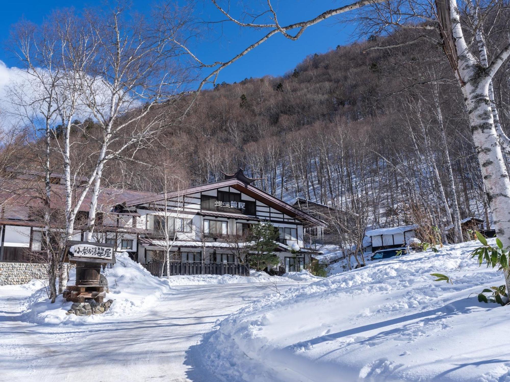 Konashi No Yu Sasaya Hotel Matsumoto Bagian luar foto
